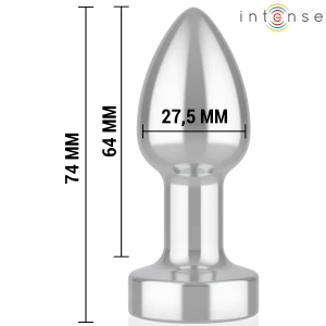 INTENSE - PLUG ANAL 10 VIBRATIONS MÃTAL AVEC TÃLÃCOMMANDE S